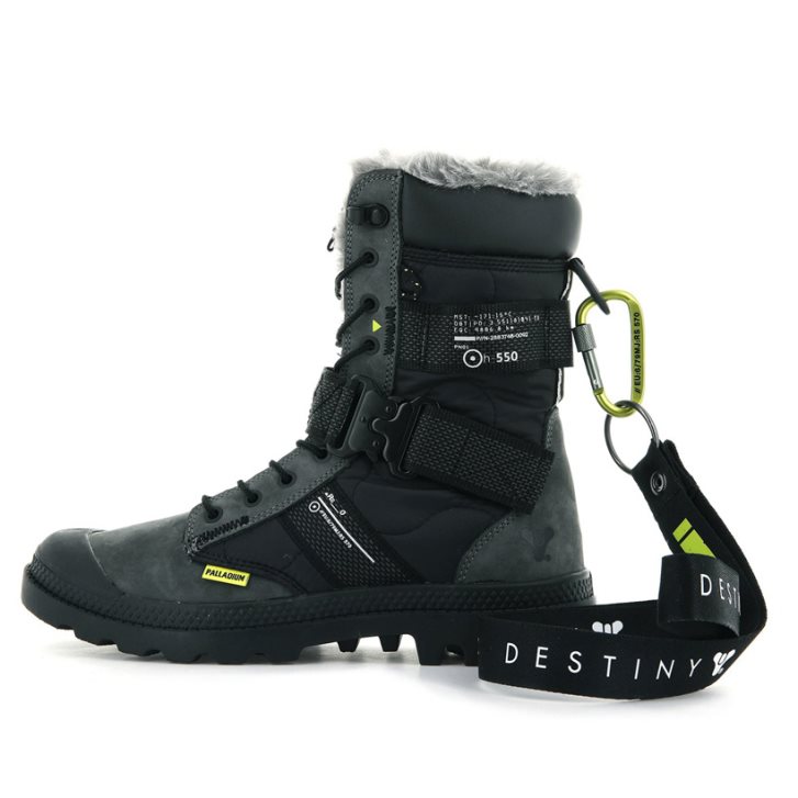 Bottes Palladium Pampa Europa Tactical Femme Noir | FR HFK026E